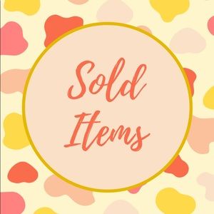 Sold items from here on out!